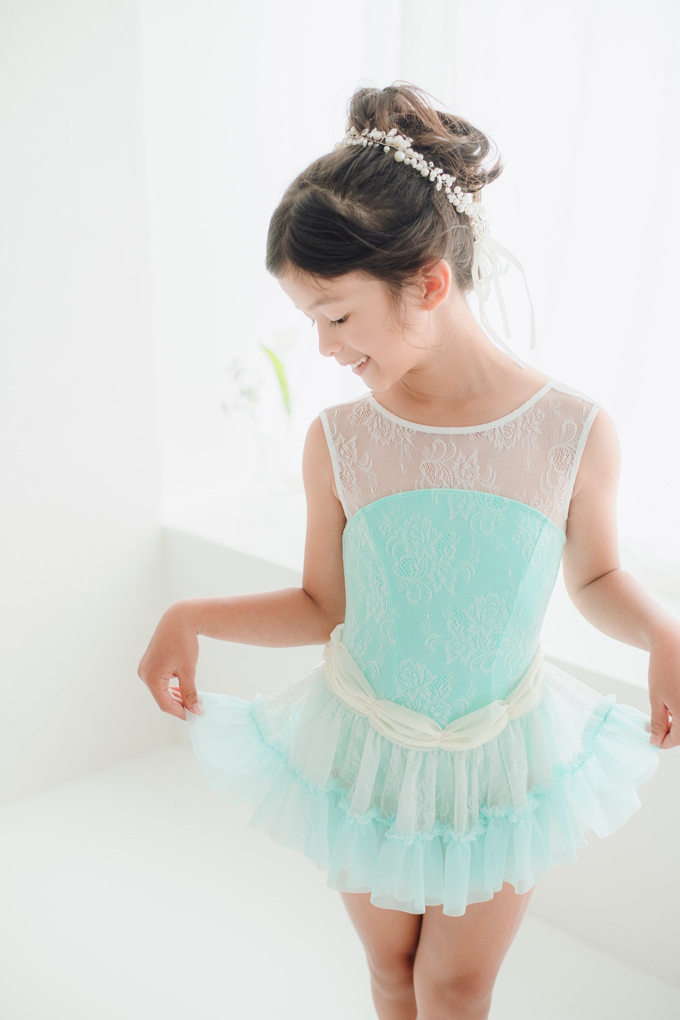 fairy dress emerald