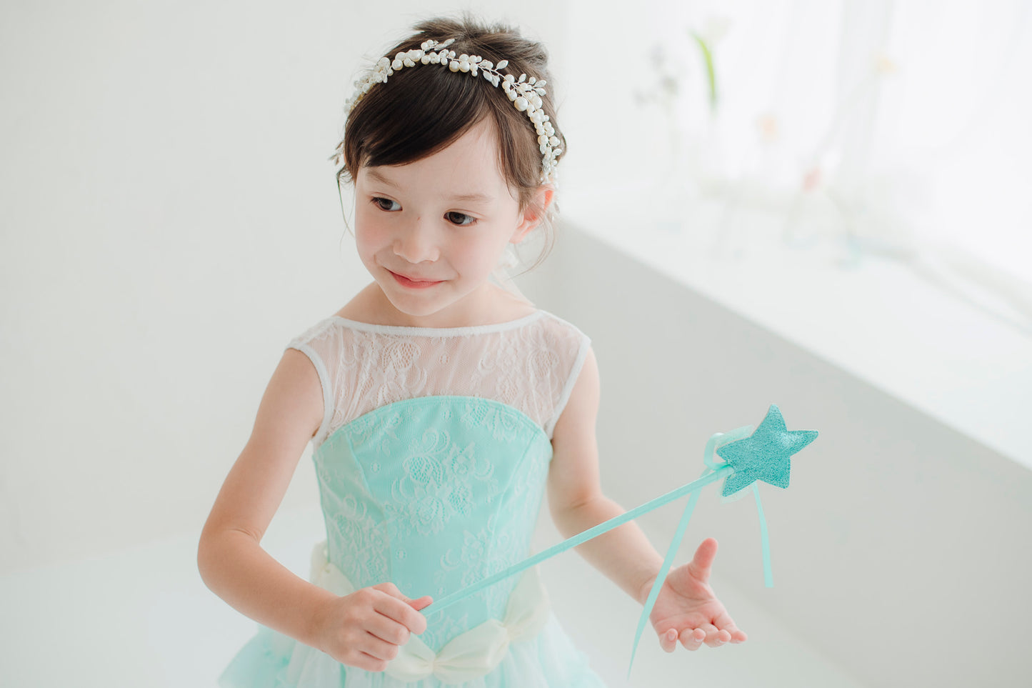 fairy dress emerald